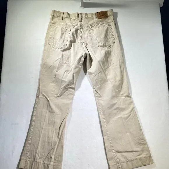 Levi Strauss & Co 646 Flare Leg Jean Bell Bottom VINTAGE 1974 36W X 30L(Altered